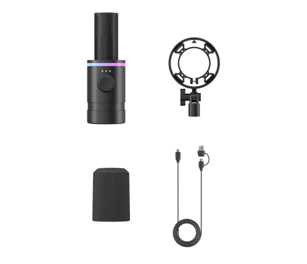 Boya Mikrofon dynamiczny gamingowy  CastMic S60 przewodowy USB XL - 1583887 - zdjęcie 4